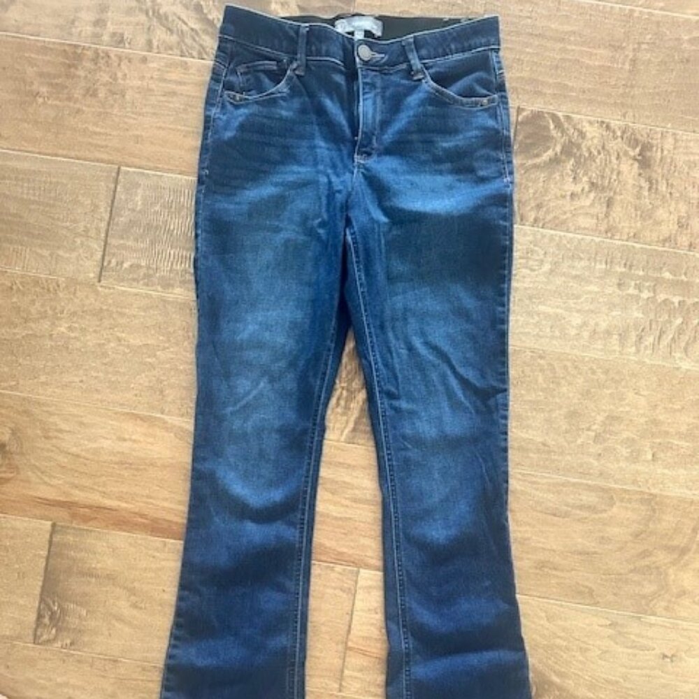Brittany 'Ab'Solution High Waist Itty Bitty Bootcut Jeans